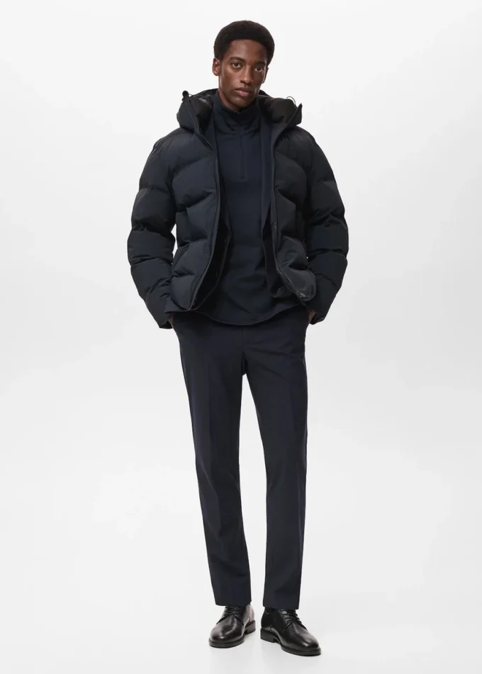 Prošívaná nepromokavá bunda Prošívaná nepromokavá bunda