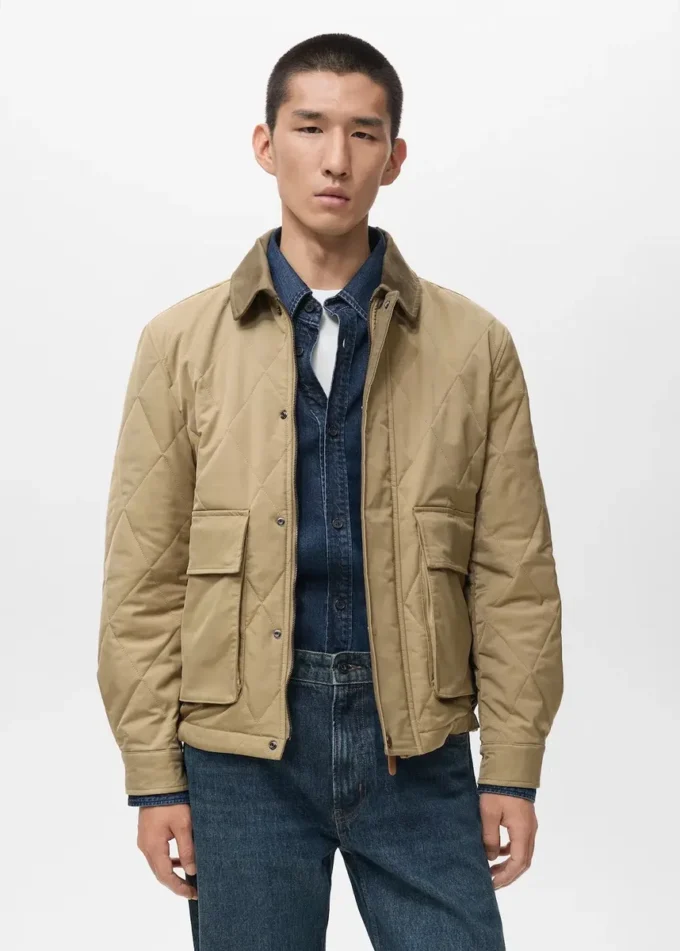 Prošívaná voděodolná bunda