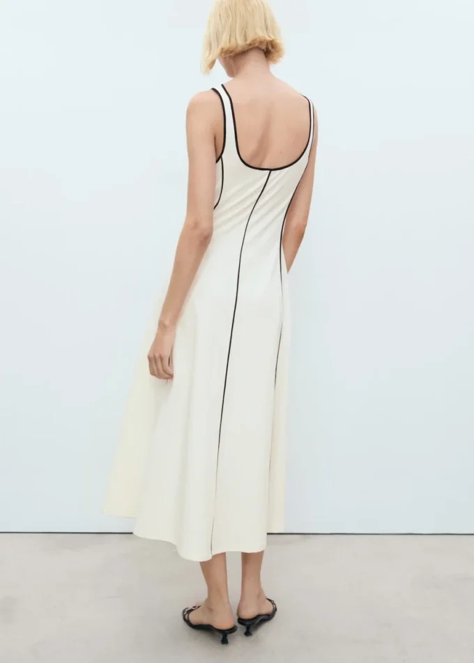 Pruhované bavlněné šaty Pruhované bavlněné šaty