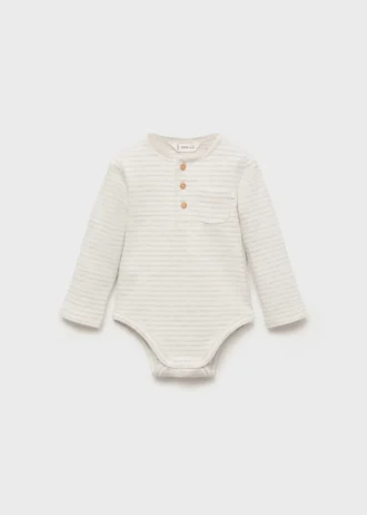 Pruhované bavlněné body