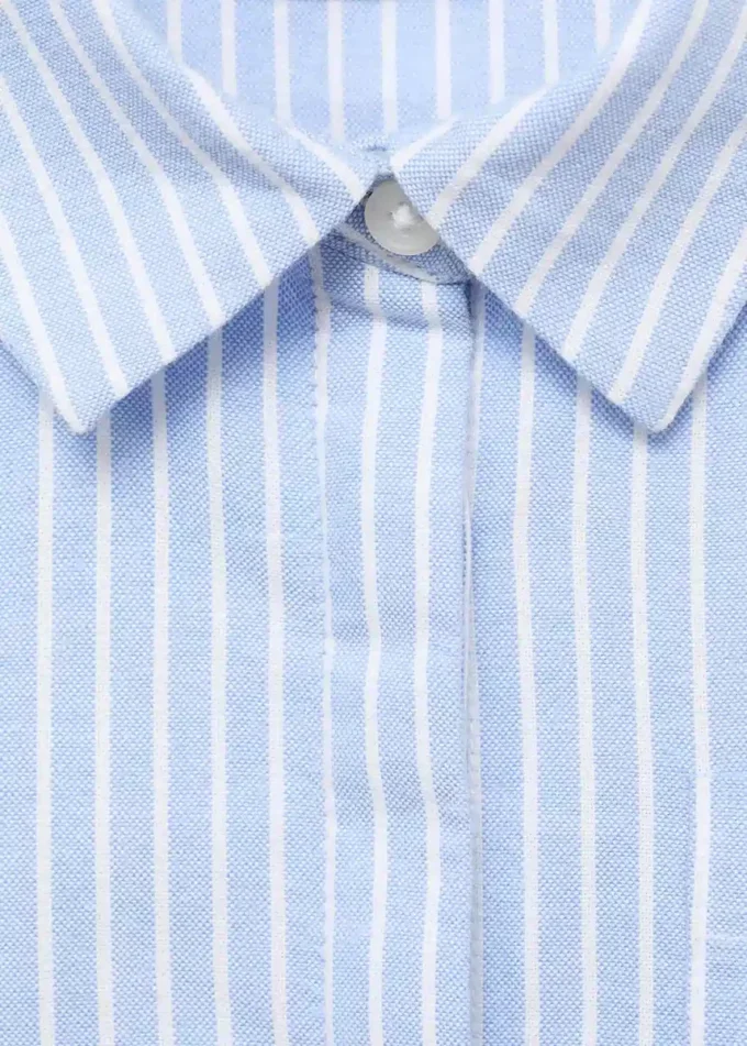 Pruhovaná bavlněná košile Pruhovaná bavlněná košile