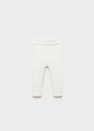 Pruhované bavlněné legíny Pruhované bavlněné legíny