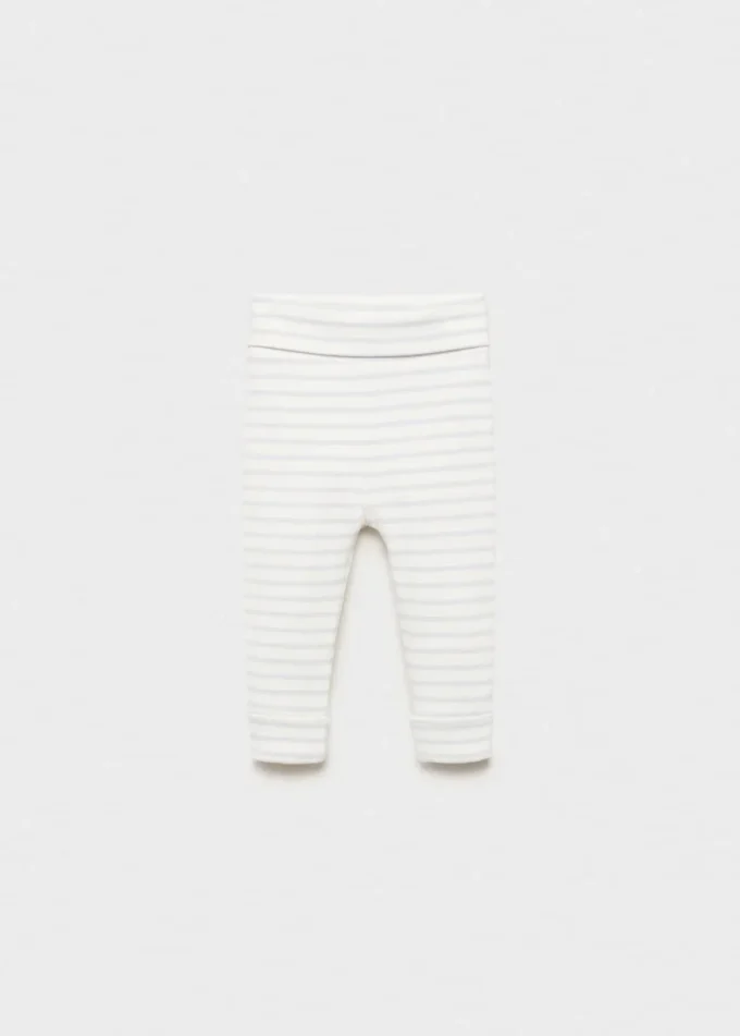 Pruhované bavlněné legíny Pruhované bavlněné legíny
