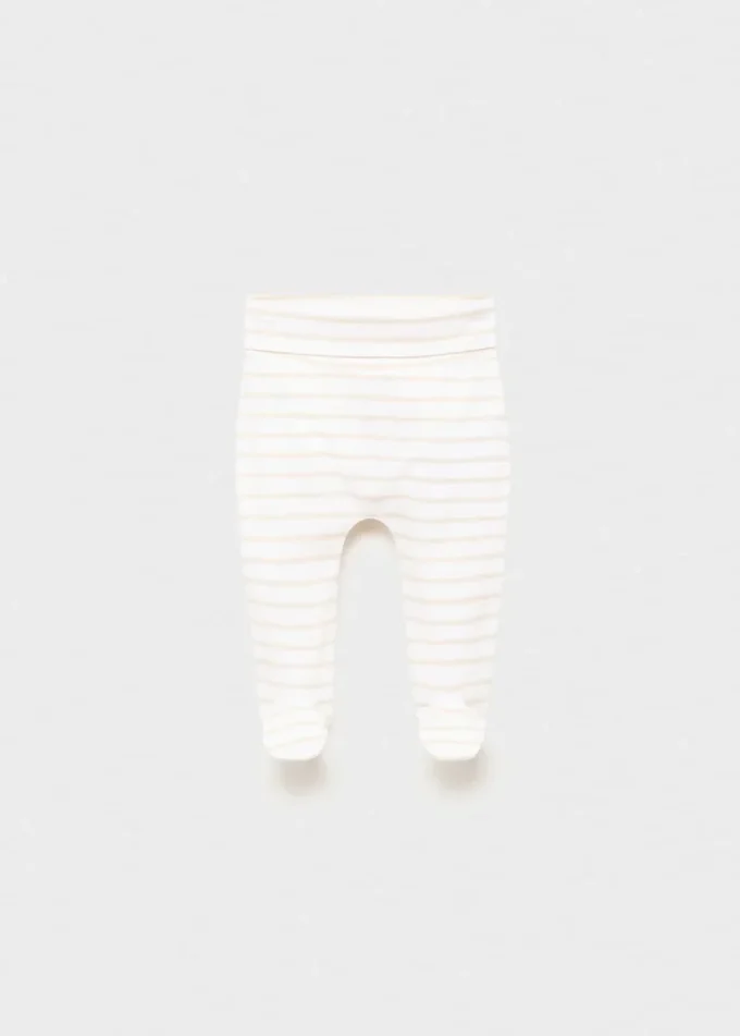 Pruhované bavlněné legíny Pruhované bavlněné legíny