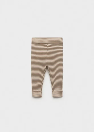 Pruhované bavlněné legíny Pruhované bavlněné legíny