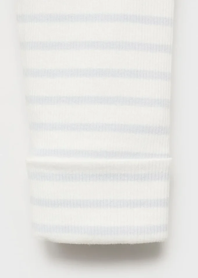 Pruhované bavlněné legíny Pruhované bavlněné legíny