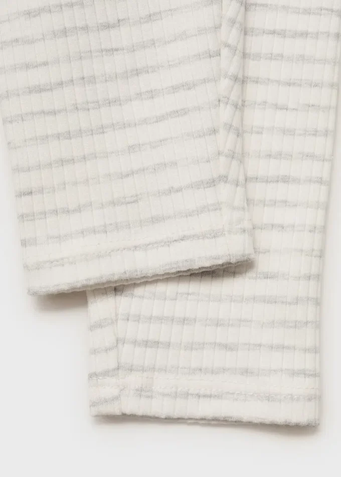 Pruhované bavlněné legíny Pruhované bavlněné legíny