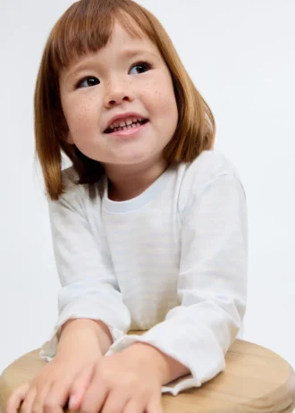 Pruhované bavlněné tričko