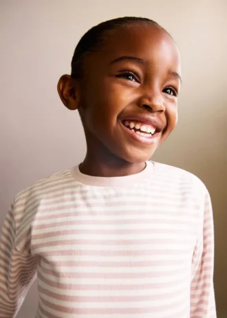 Pruhované bavlněné tričko