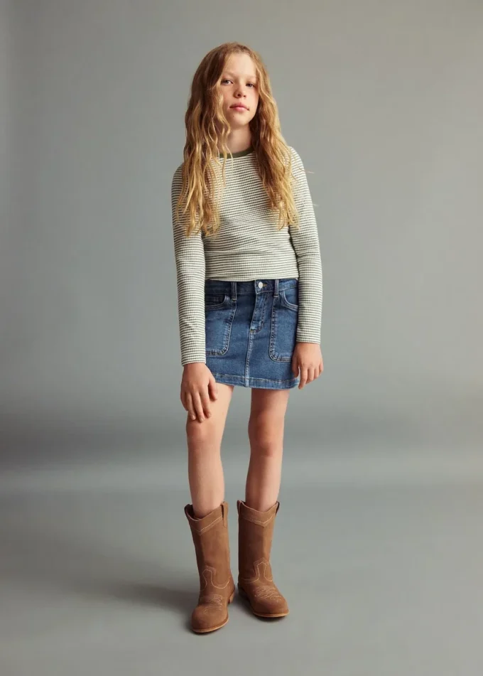 Pruhované bavlněné tričko Pruhované bavlněné tričko