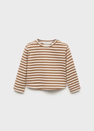 Pruhované bavlněné tričko