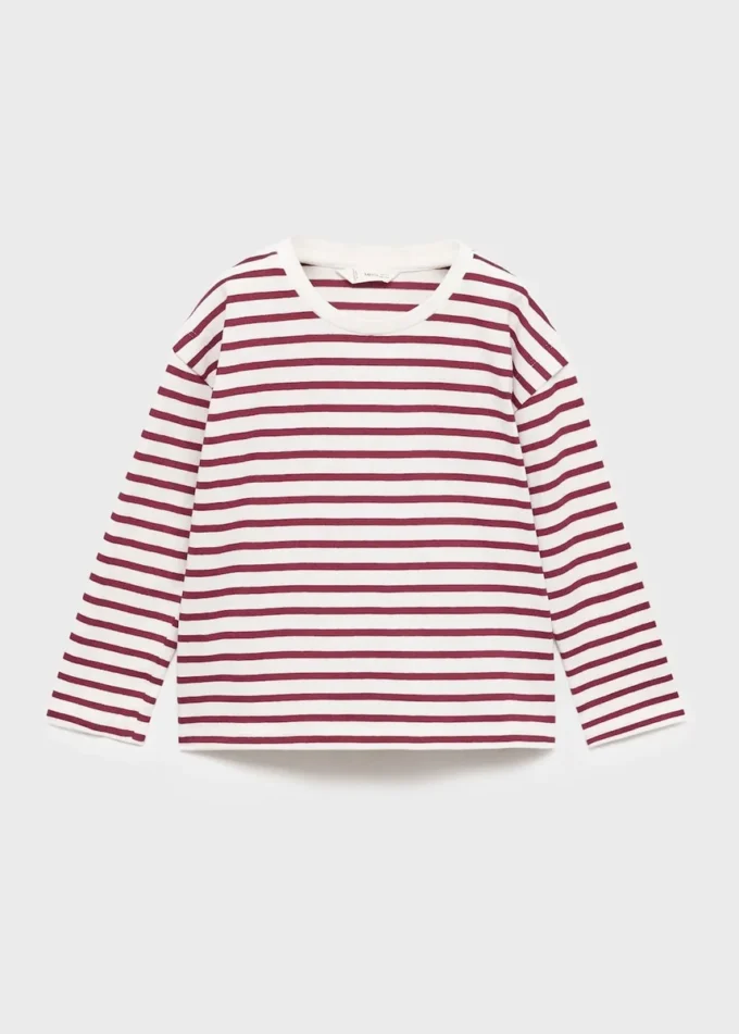 Pruhované bavlněné tričko Pruhované bavlněné tričko