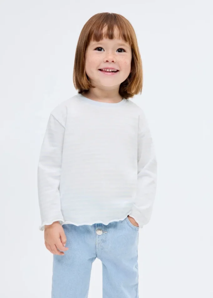 Pruhované bavlněné tričko Pruhované bavlněné tričko