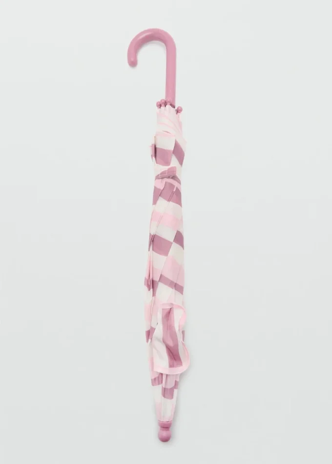 Pruhovaný deštník s ušima