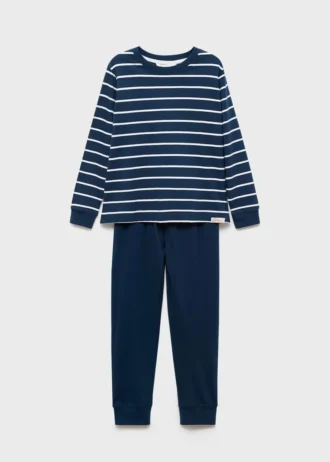 Pruhované dlouhé pyžamo