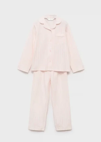 Pruhované dlouhé pyžamo