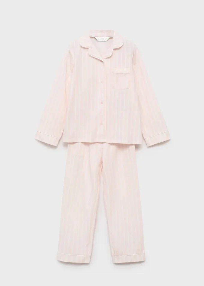 Pruhované dlouhé pyžamo Pruhované dlouhé pyžamo