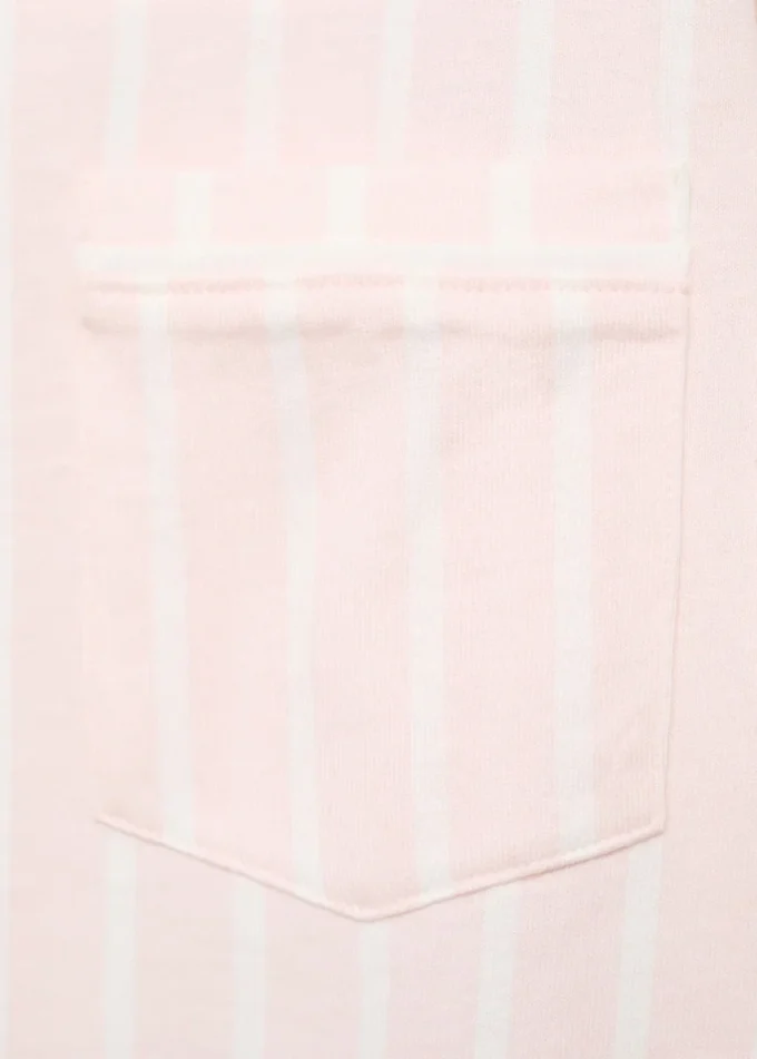 Pruhované dlouhé pyžamo Pruhované dlouhé pyžamo