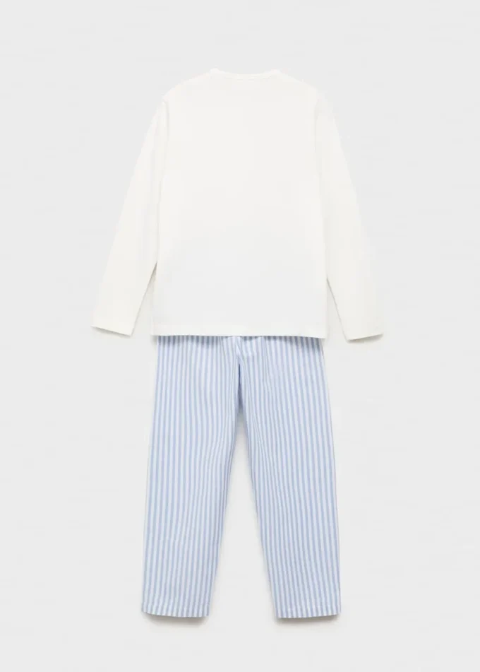 Pruhované dlouhé pyžamo Pruhované dlouhé pyžamo