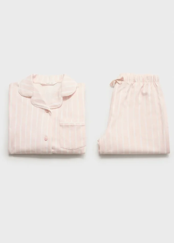 Pruhované dlouhé pyžamo Pruhované dlouhé pyžamo