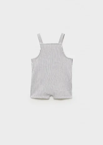 Pruhované krátké montérky Pruhované krátké montérky