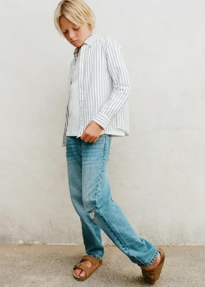 Pruhovaná oxfordská košile Pruhovaná oxfordská košile