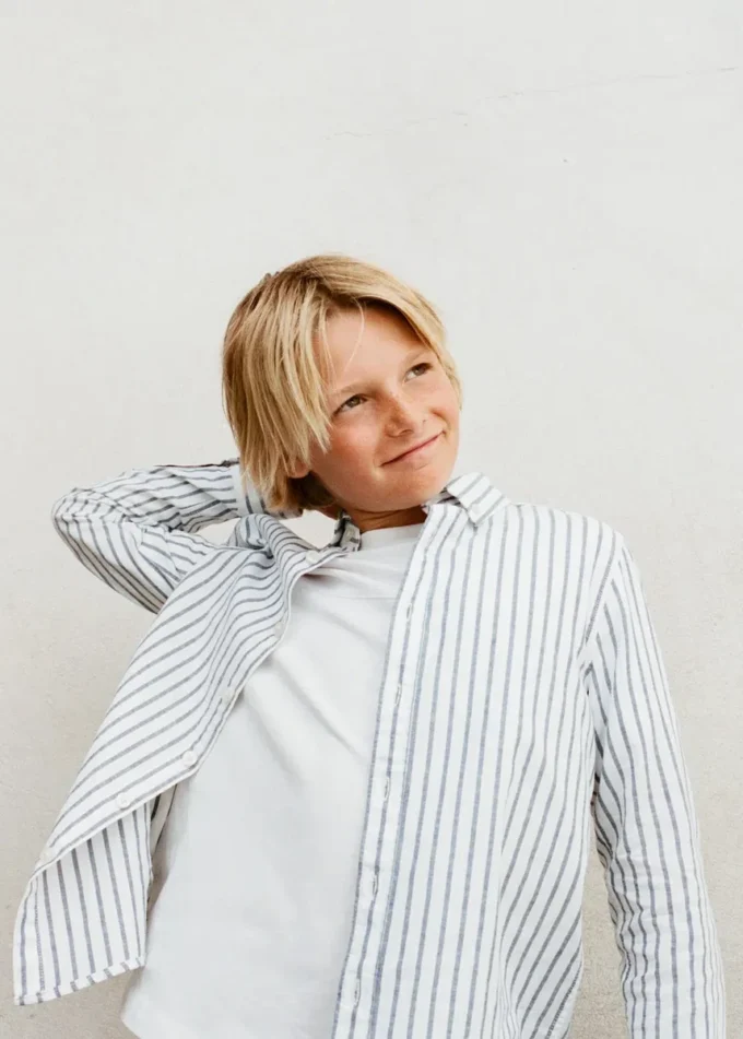 Pruhovaná oxfordská košile Pruhovaná oxfordská košile