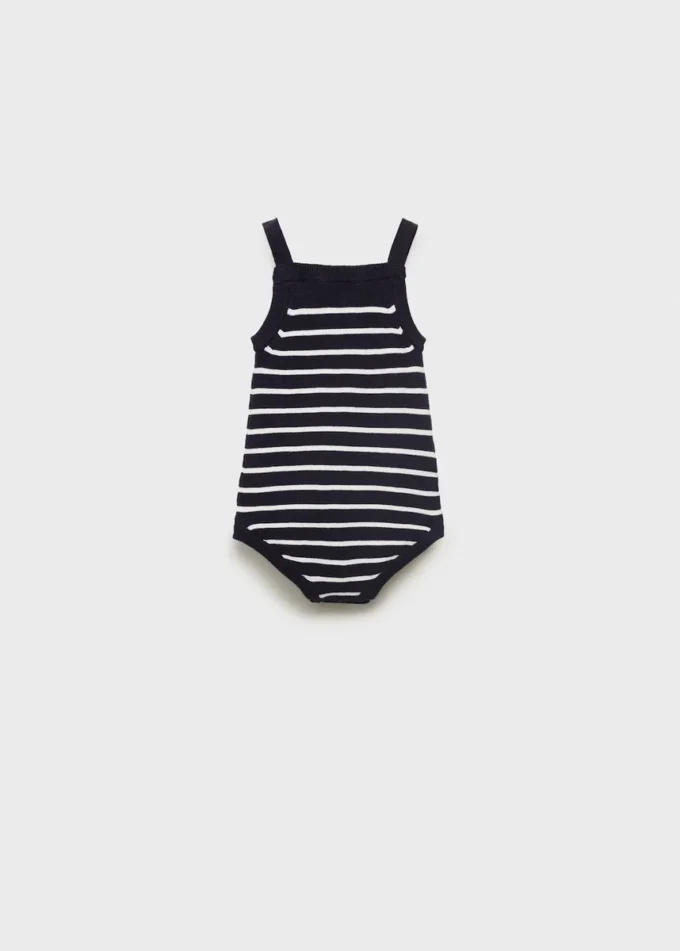 Pruhované pletené body Pruhované pletené body