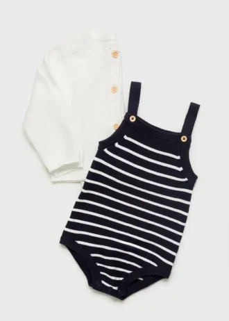 Pruhované pletené body