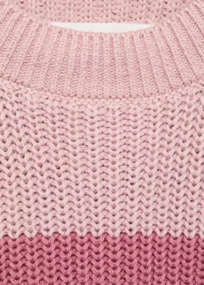 Pruhovaná pletená vesta Pruhovaná pletená vesta