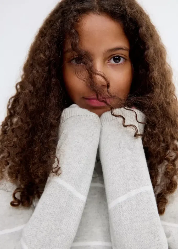 Pruhovaný svetr s rolákem Pruhovaný svetr s rolákem