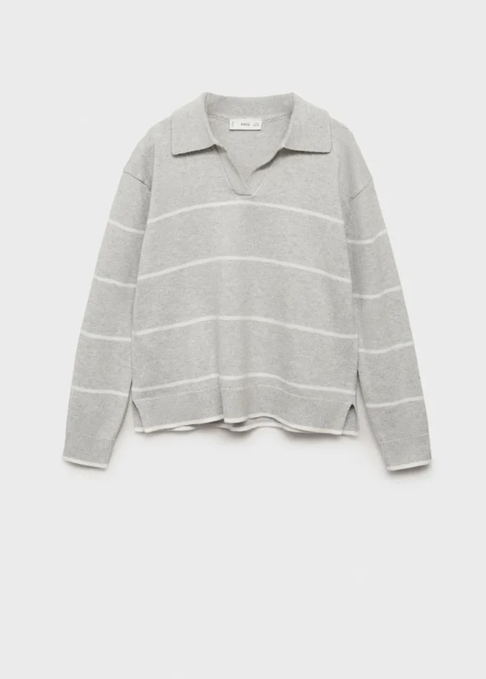 Pruhovaný svetr s rolákem Pruhovaný svetr s rolákem