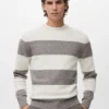 Pruhovaný svetr z vlněné směsi