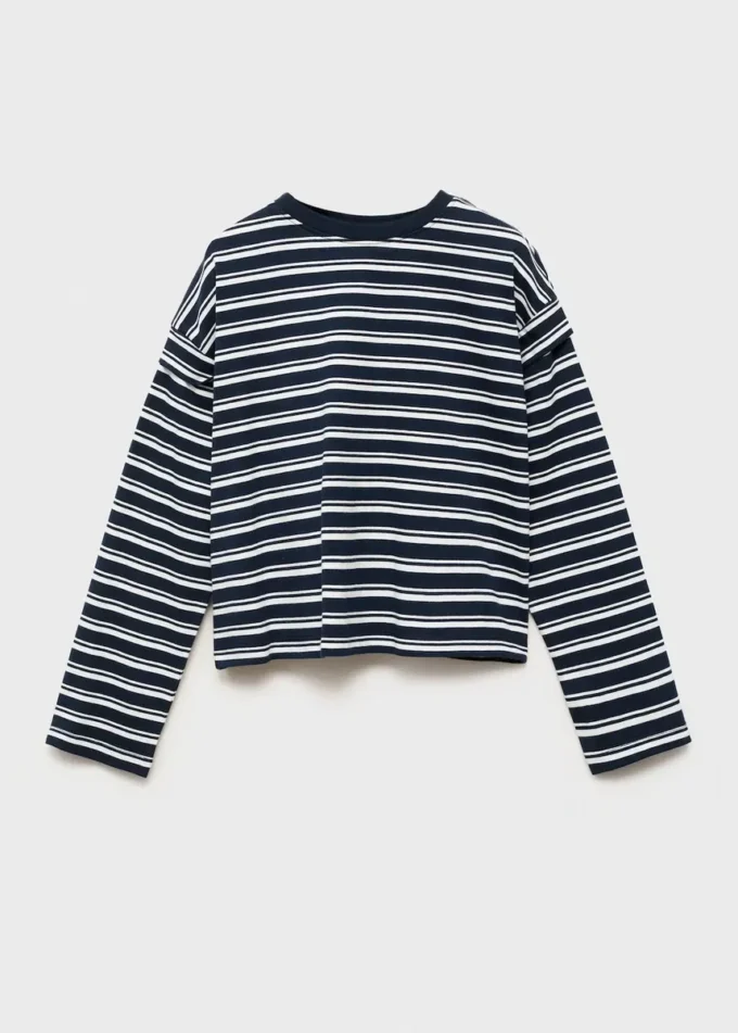 Pruhované tričko s dlouhým rukávem