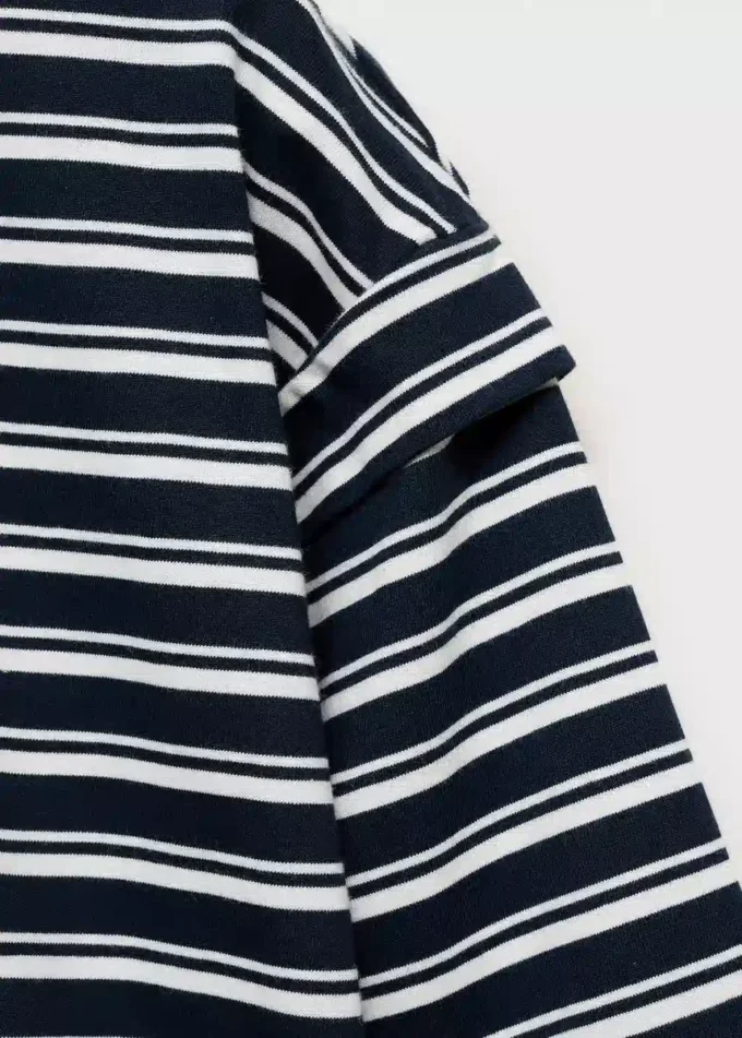 Pruhované tričko s dlouhým rukávem