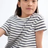 Pruhované tričko s krátkými rukávy Pruhované tričko s krátkými rukávy