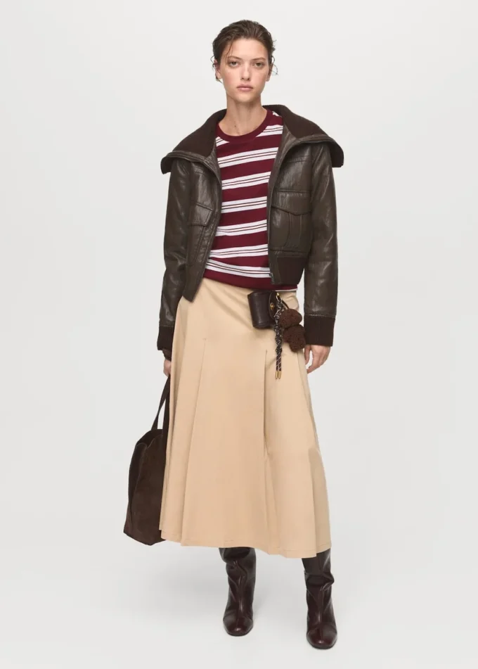 Pruhované tričko s krátkými rukávy Pruhované tričko s krátkými rukávy