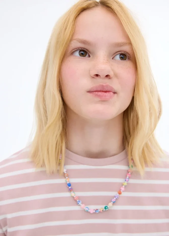 Pruhované tričko s krátkými rukávy Pruhované tričko s krátkými rukávy