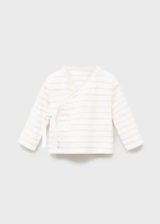Pruhované tričko s překříženými pruhy