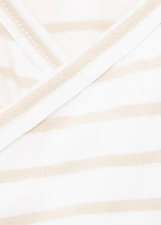 Pruhované tričko s překříženými pruhy Pruhované tričko s překříženými pruhy