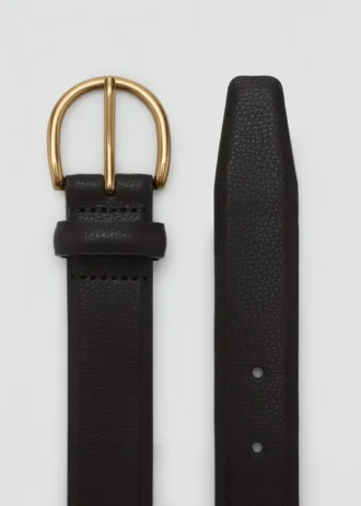 Pás z broušené kůže