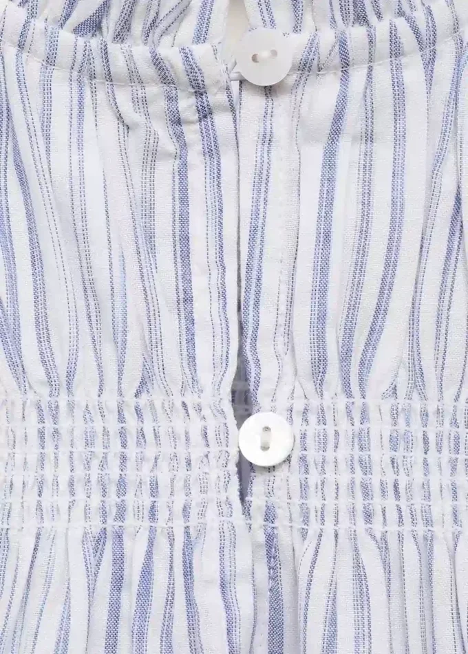 Růžová pruhovaná halenka Růžová pruhovaná halenka