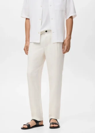 Rovné kalhoty s puky