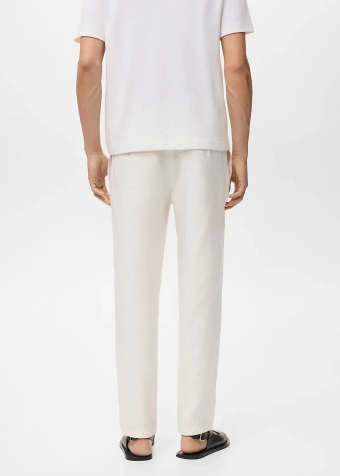 Rovné kalhoty s puky Rovné kalhoty s puky