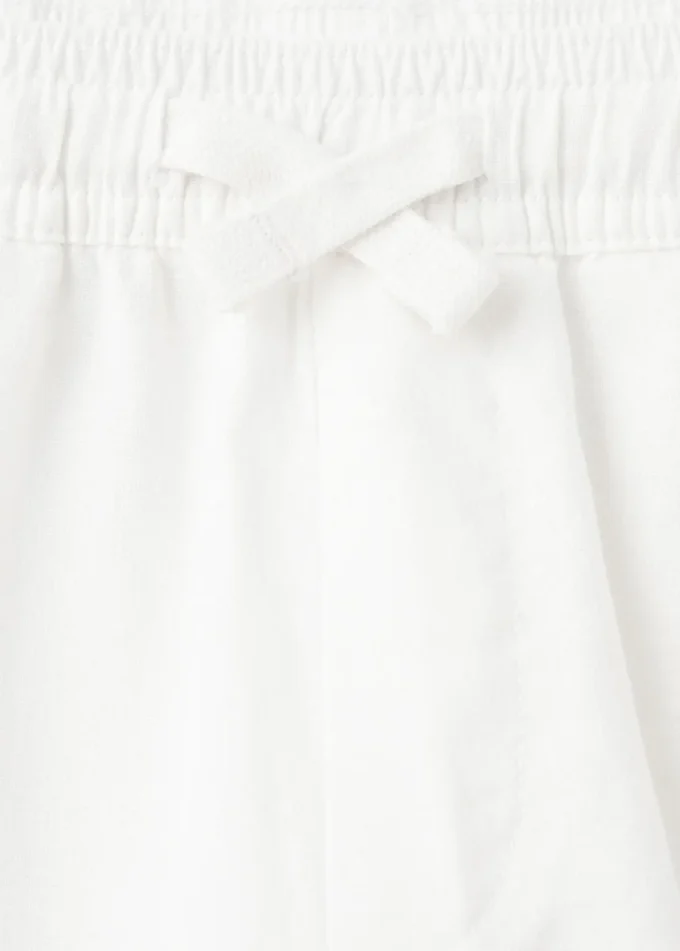 Rovné kalhoty ze směsi lnu Rovné kalhoty ze směsi lnu