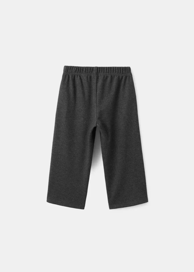 Rovné pletené kalhoty Rovné pletené kalhoty