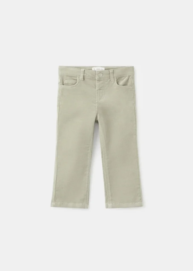 Rozšířené manšestrové kalhoty Rozšířené manšestrové kalhoty