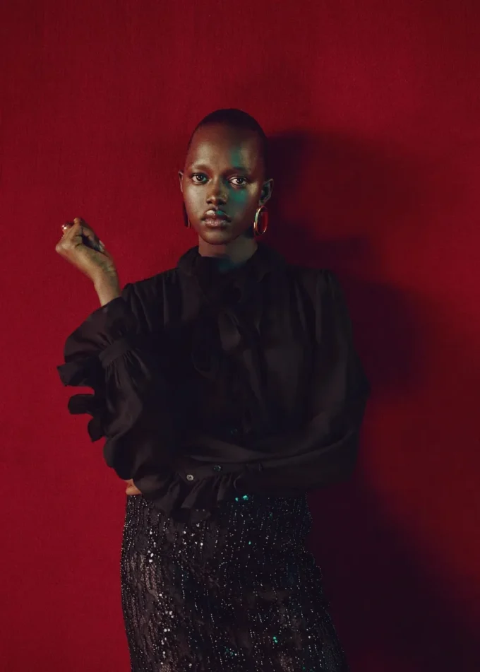 Ruchovaná blůza se šátkem Ruchovaná blůza se šátkem