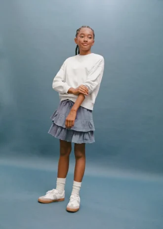 Bavlněná mikina s potiskem