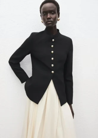 Sako s límcem s knoflíky